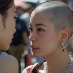 坊主女画像 愛知県 西尾市 #スキンヘッド #坊主女 #AI美女