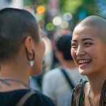 坊主女画像 青森県 八戸市 #スキンヘッド #坊主女 #AI美女