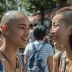 坊主女画像　秋田県　秋田市　#スキンヘッド　#坊主女　#AI美女　　