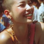 坊主女画像 千葉県 袖ケ浦市 #スキンヘッド #坊主女 #AI美女