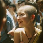 坊主女画像　岩手県　奥州市　#スキンヘッド　#坊主女　#AI美女　　