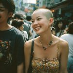 坊主女画像　兵庫県　加古川市　#スキンヘッド　#坊主女　#AI美女　　