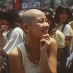 坊主女画像　宮崎県　延岡市　#スキンヘッド　#坊主女　#AI美女　　