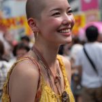 坊主女画像　東京都　足立区　#スキンヘッド　#坊主女　#AI美女　　