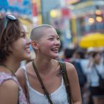 坊主女画像　北海道　千歳市　#スキンヘッド　#坊主女　#AI美女　　