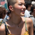 坊主女画像　新潟県　燕市　#スキンヘッド　#坊主女　#AI美女　　