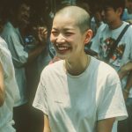 坊主女画像　福岡県　北九州市　#スキンヘッド　#坊主女　#AI美女　　