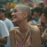 坊主女画像　福岡県　福岡市　#スキンヘッド　#坊主女　#AI美女　　