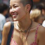 坊主女画像　兵庫県　川西市　#スキンヘッド　#坊主女　#AI美女　　