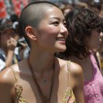 坊主女画像　東京都　豊島区　#スキンヘッド　#坊主女　#AI美女　　