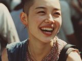 坊主女画像　東京都　西東京市　#スキンヘッド　#坊主女　#AI美女　　